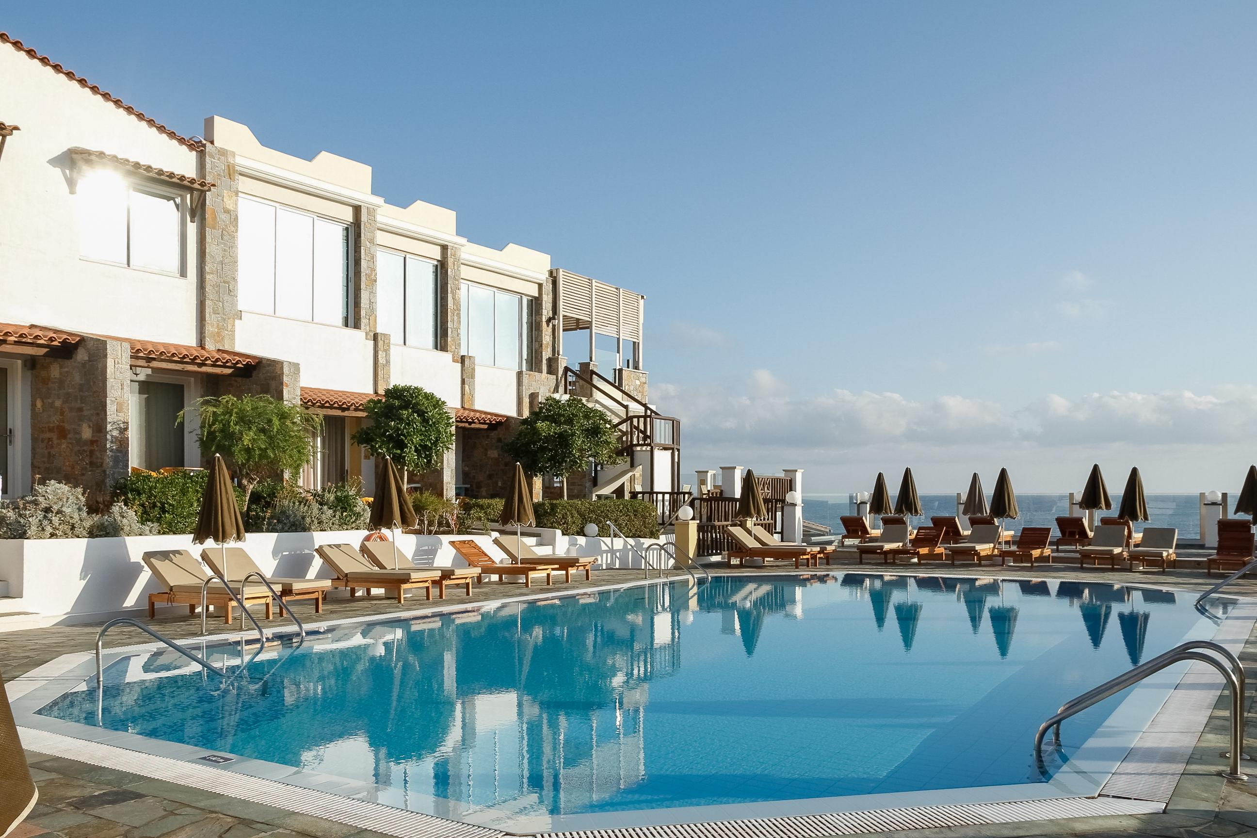 Alexander Beach Hotel&Village Resort Malia Exterior foto