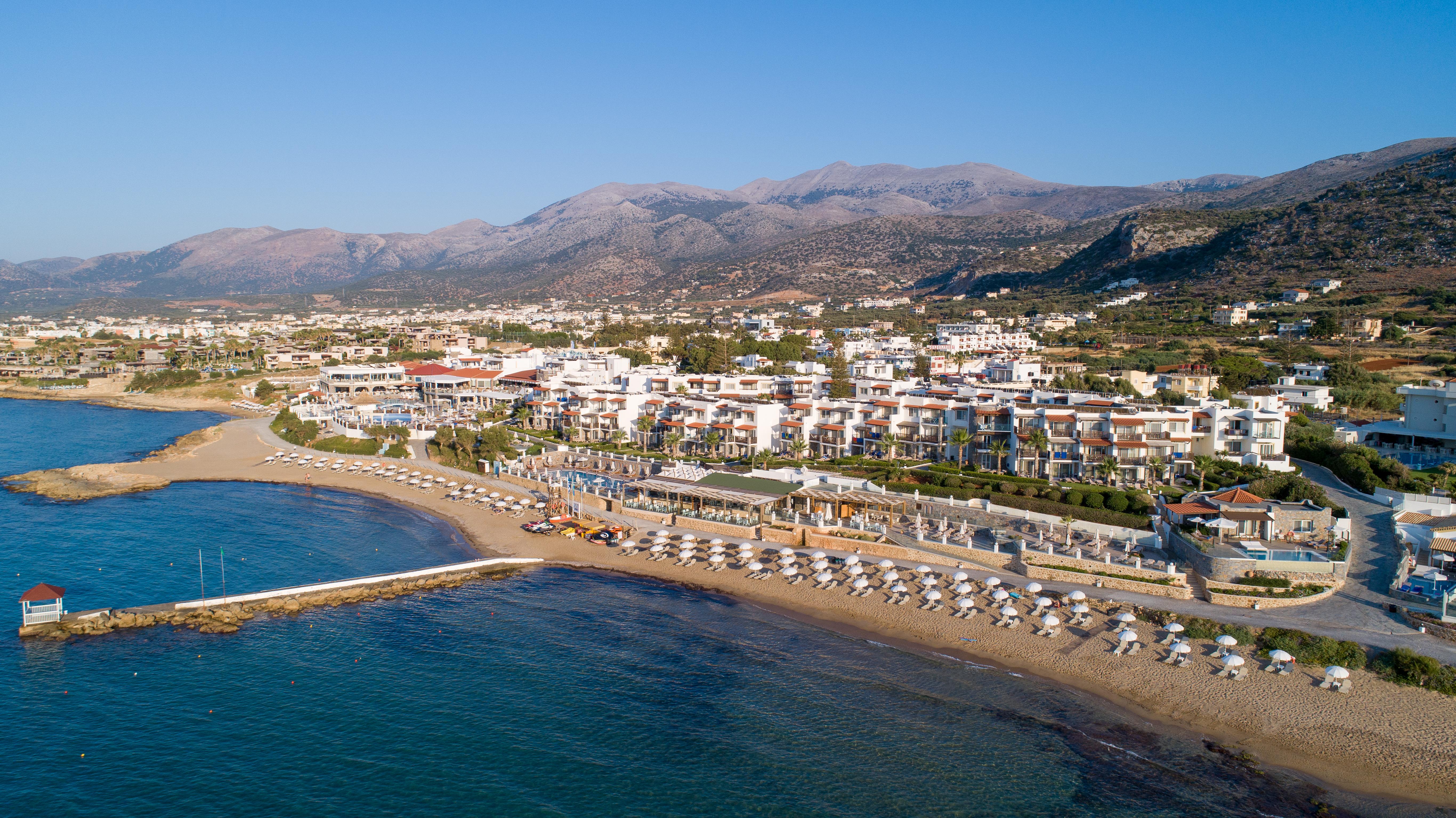 Alexander Beach Hotel&Village Resort Malia Exterior foto