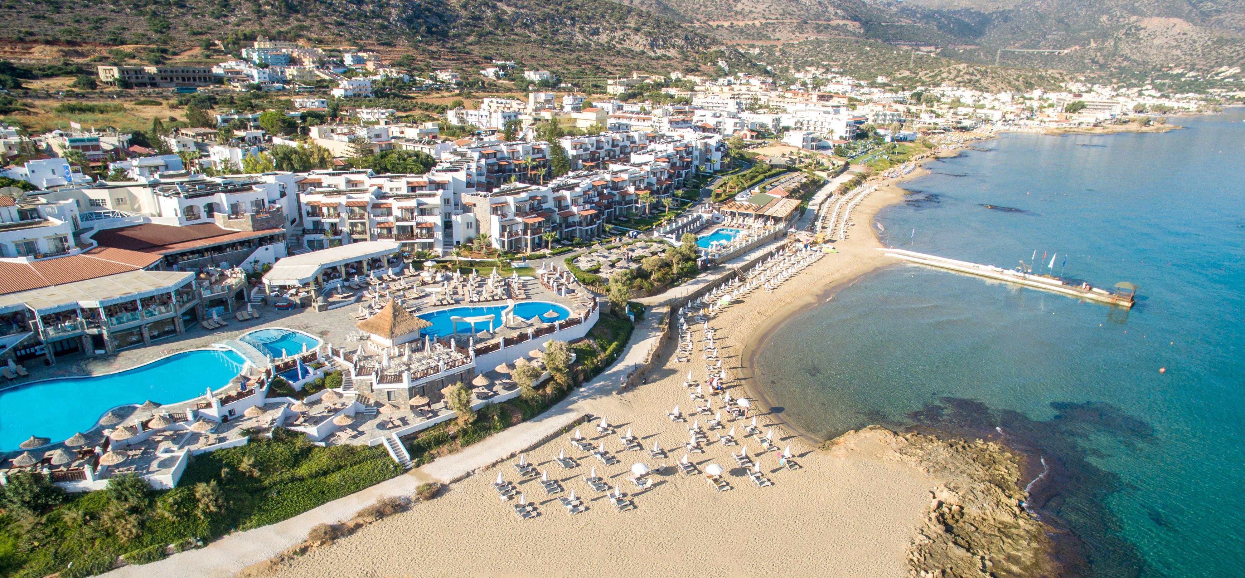 Alexander Beach Hotel&Village Resort Malia Exterior foto