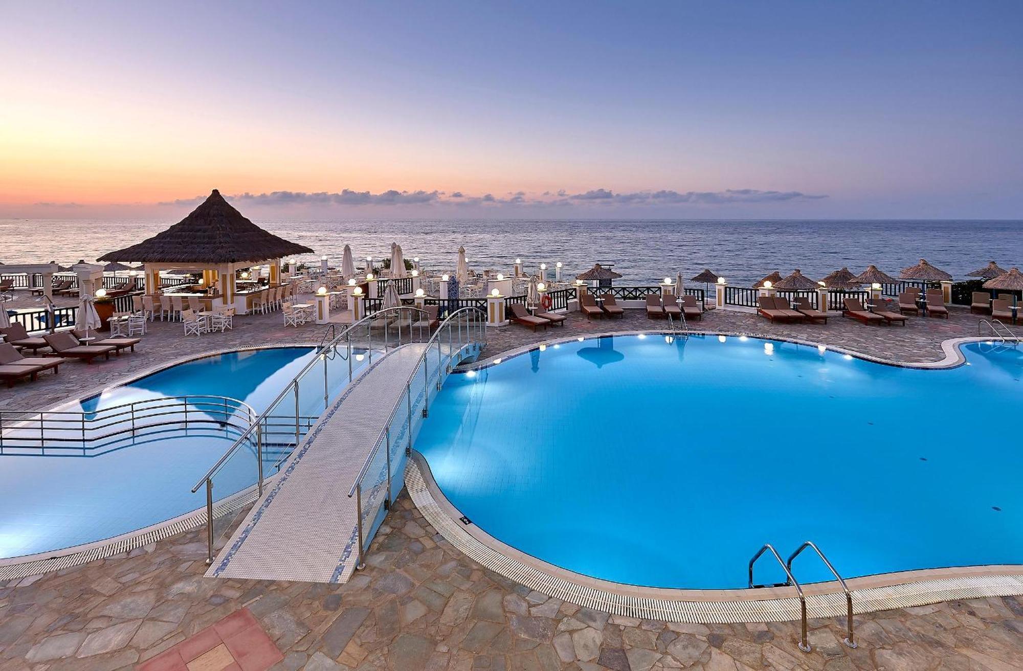 Alexander Beach Hotel&Village Resort Malia Exterior foto