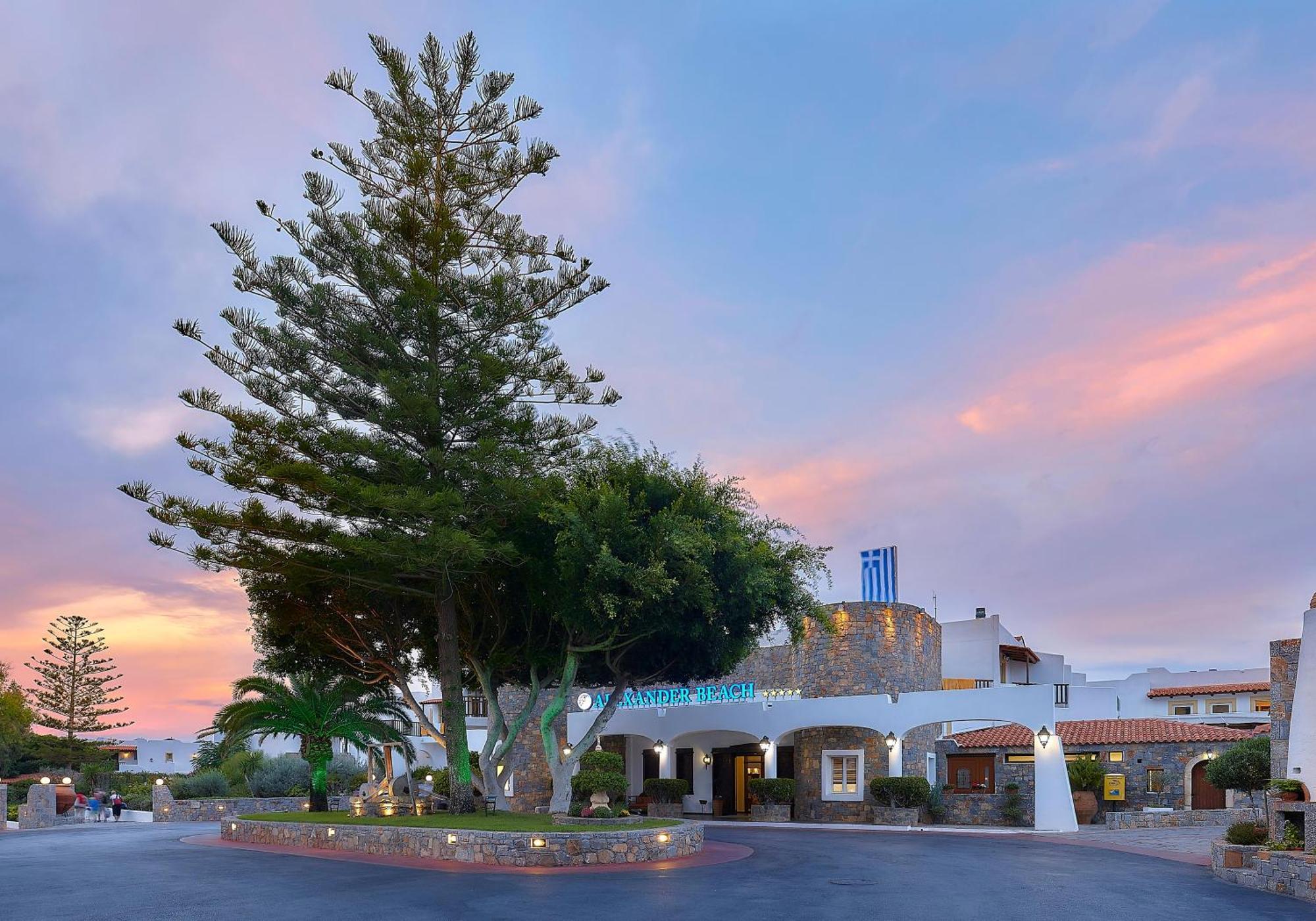 Alexander Beach Hotel&Village Resort Malia Exterior foto